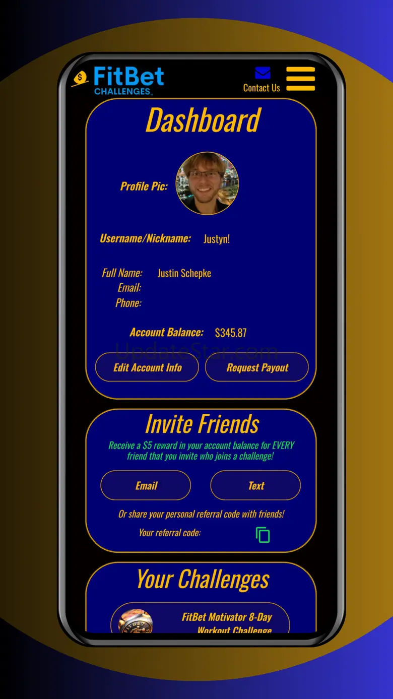 FitBet Challenges 1.1.1