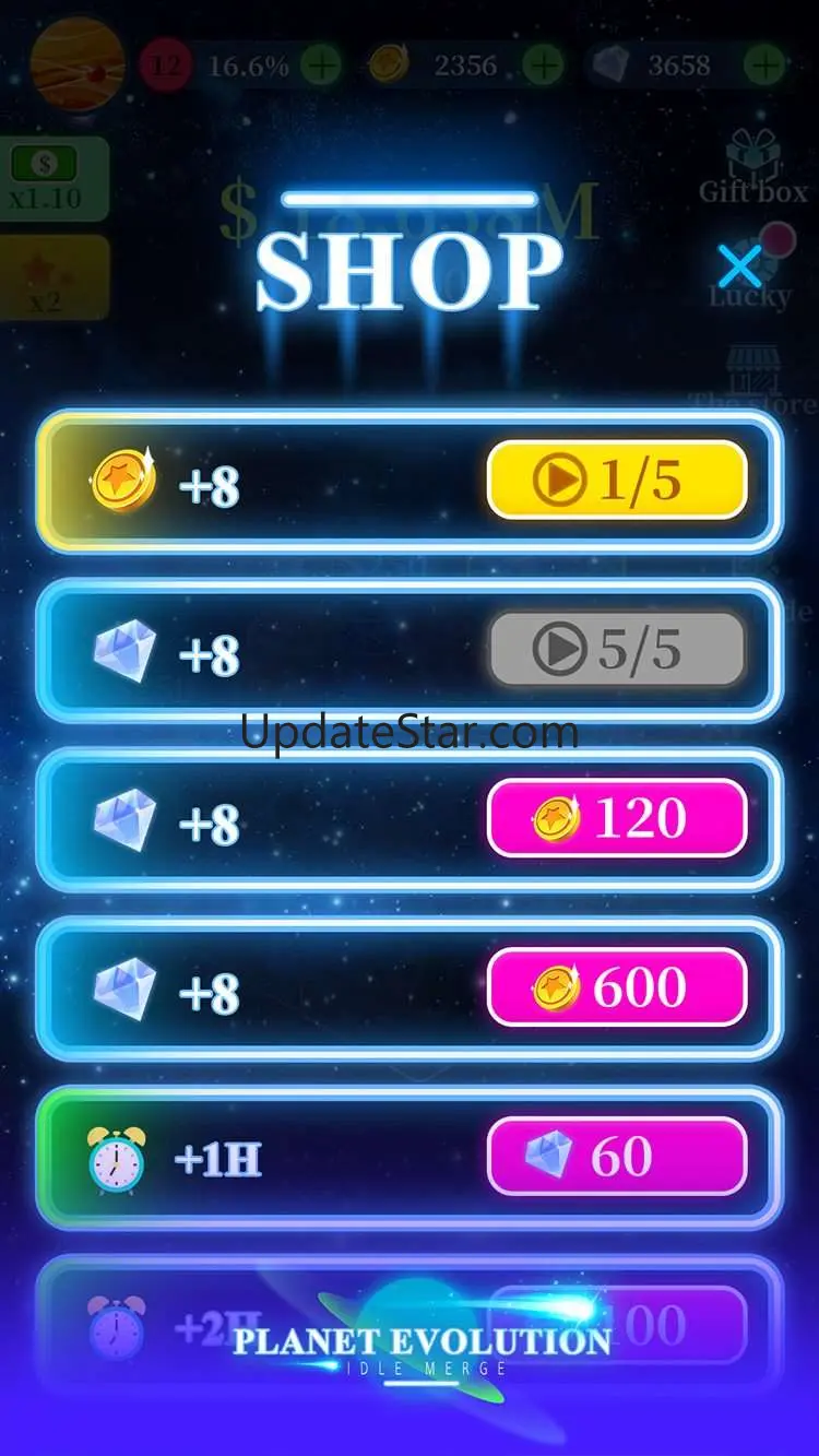 Planet evolution:idle merge 1.0.6