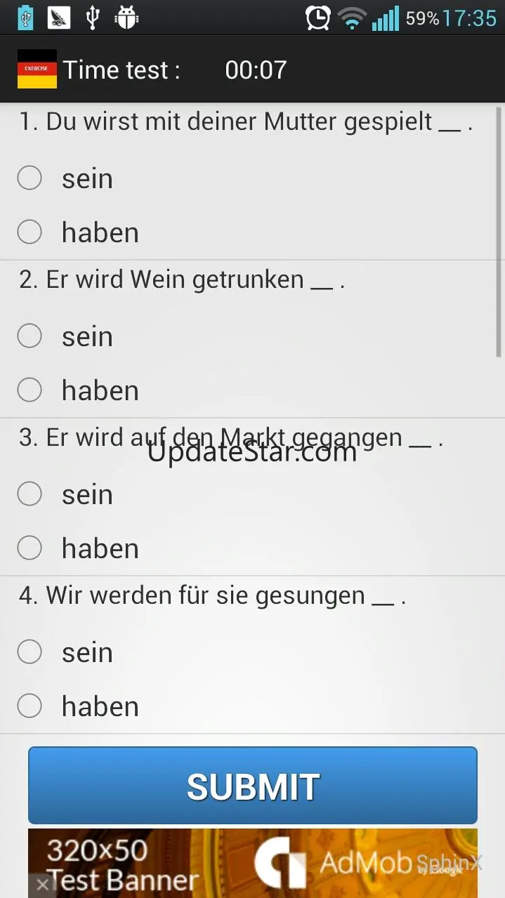 German Exercise 1.0