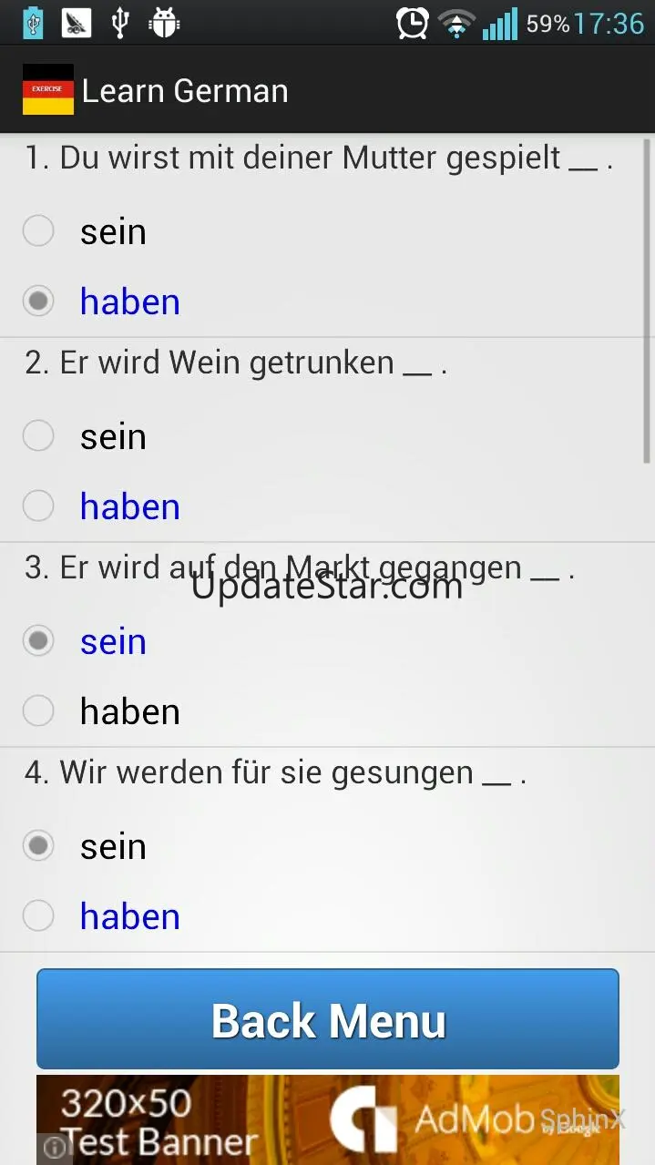 German Exercise 1.0