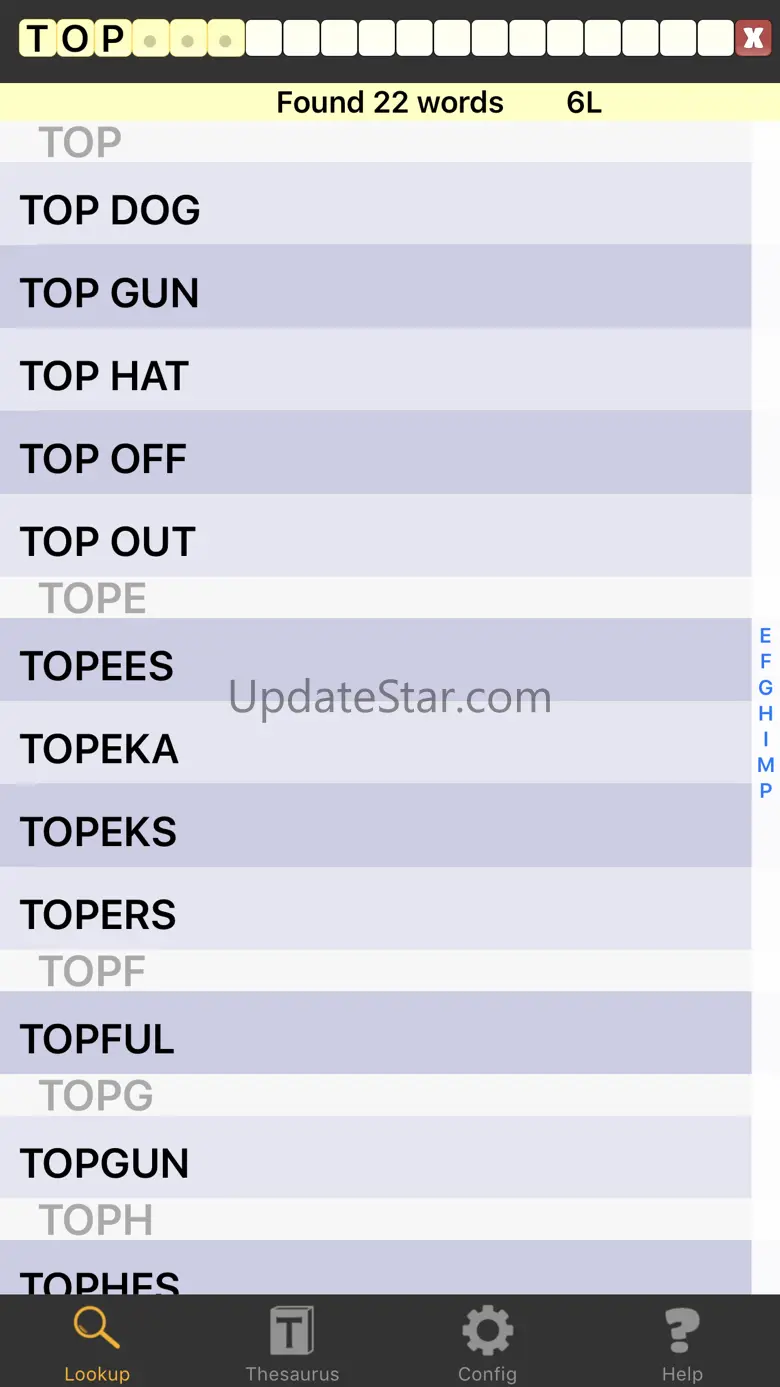 Crossword Lookup 3.2