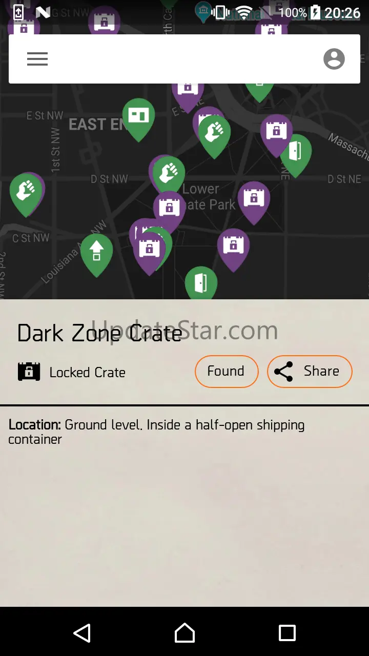 MapGenie: Division 2 Map 2.1.12