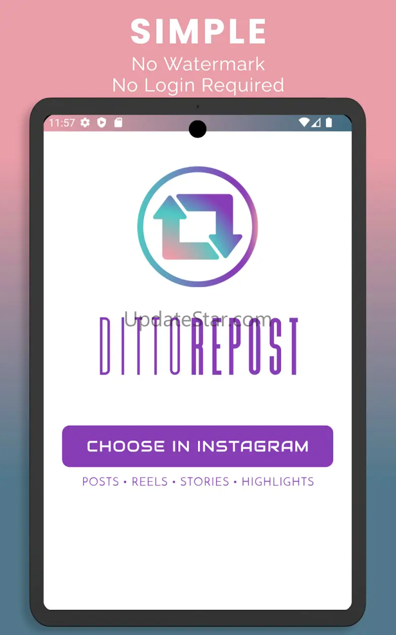 Repost for Instagram: Ditto 2.7.3