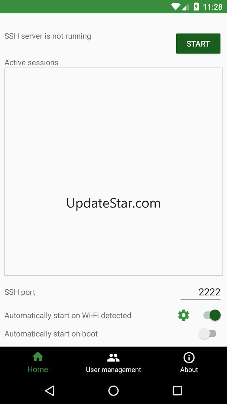 SSH/SFTP Server - Terminal 0.11.23