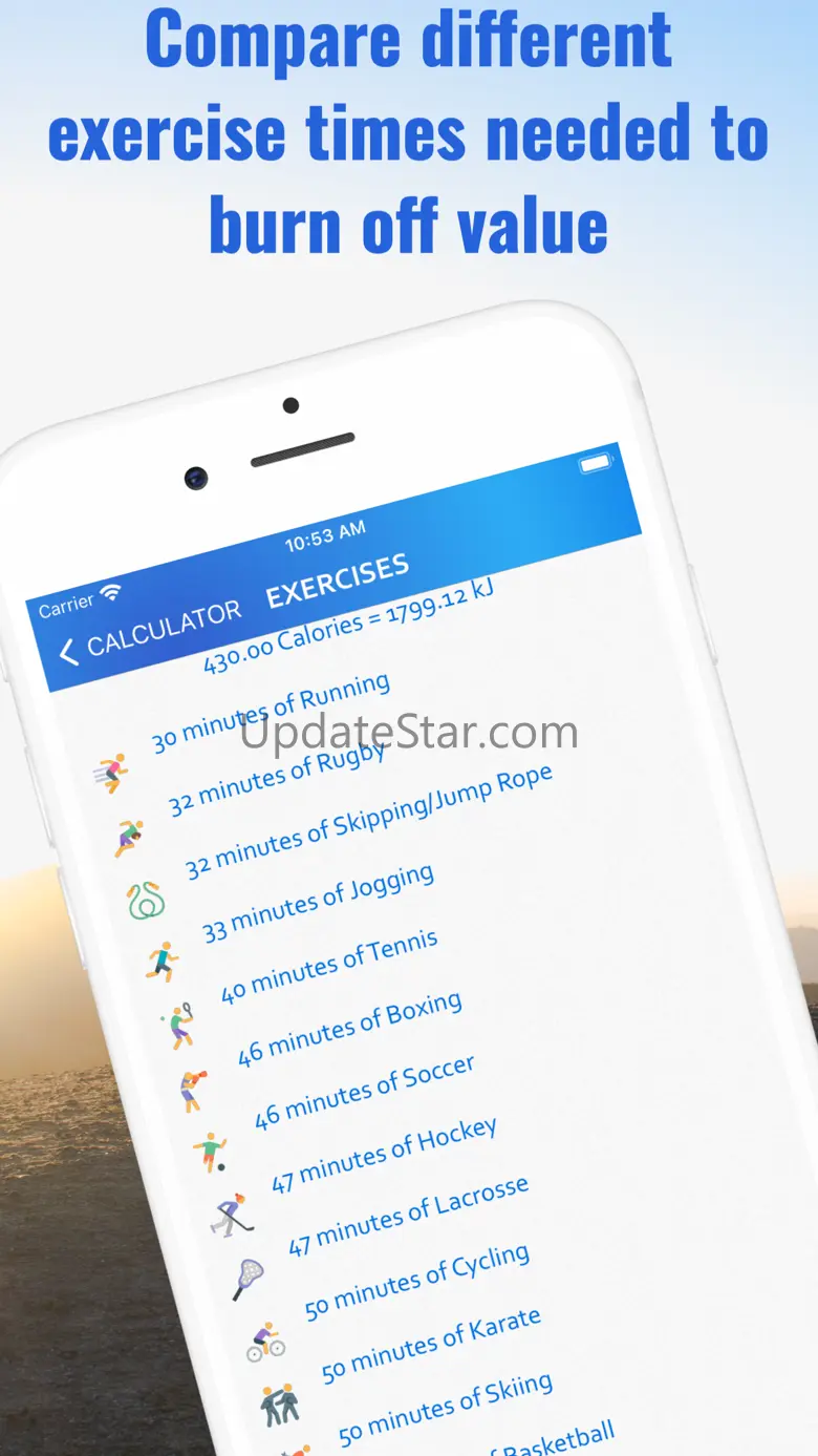 Pocket Cal kJ 3.0.6