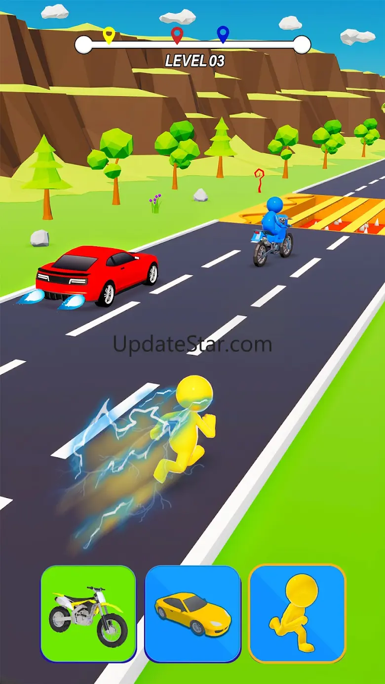 Shape Transform Car Shift