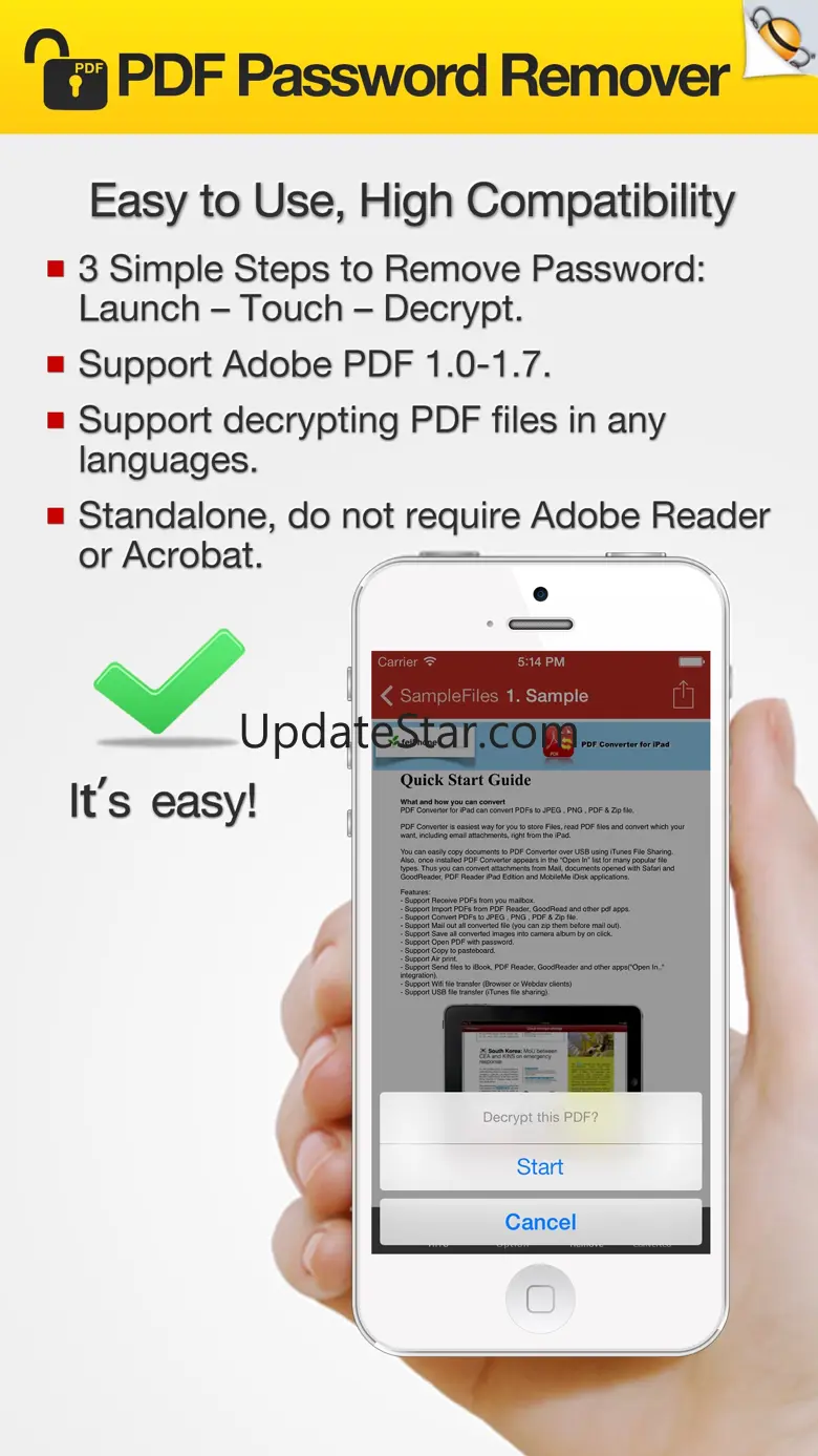 PDF Password Remover - Remove PDF Password 2.3
