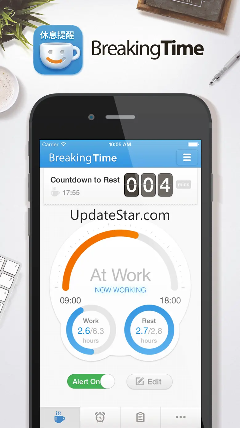 BreakingTime · Smart Reminder for Work & Rest 0.1.2