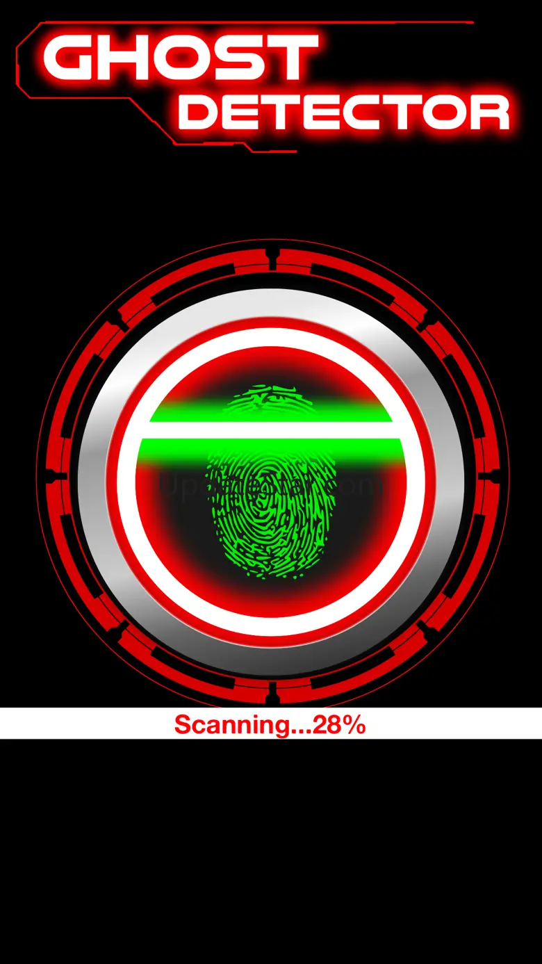 Ghost Detector - Ghost Finder Fingerprint Scanner 1.1