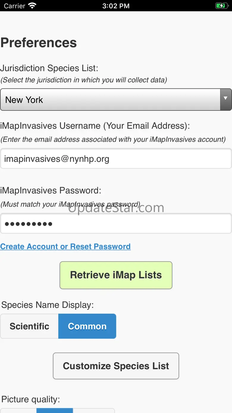 iMapInvasives Mobile 3.0.4