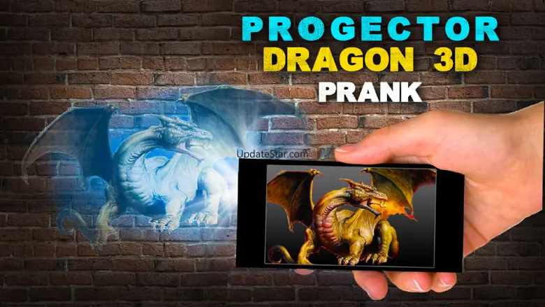 Projector Dragon 3D Prank 1.2