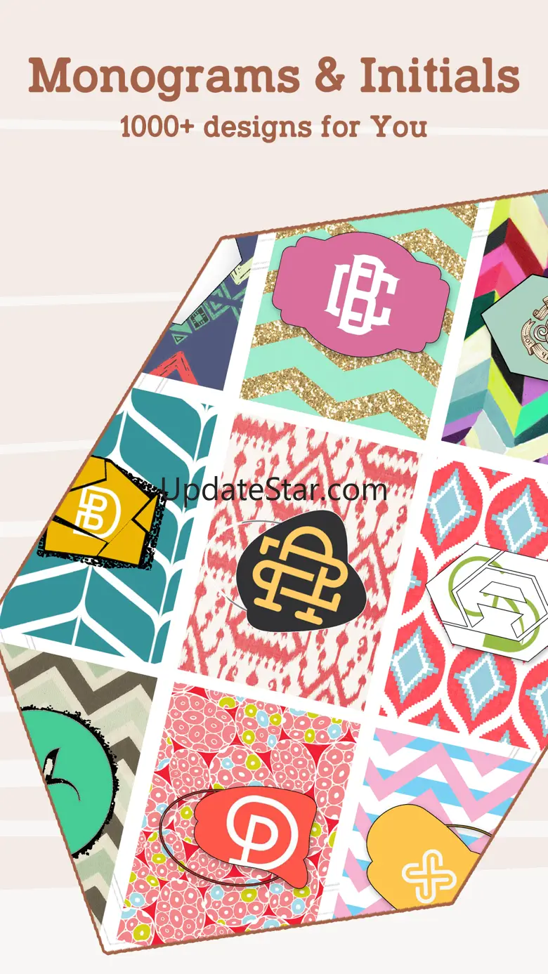 Monogram Lock Screen Wallpaper Maker!!! Make Your Monograms 2.0