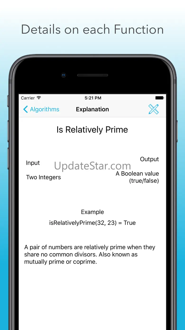 Pure Math Algorithms 2.1.2