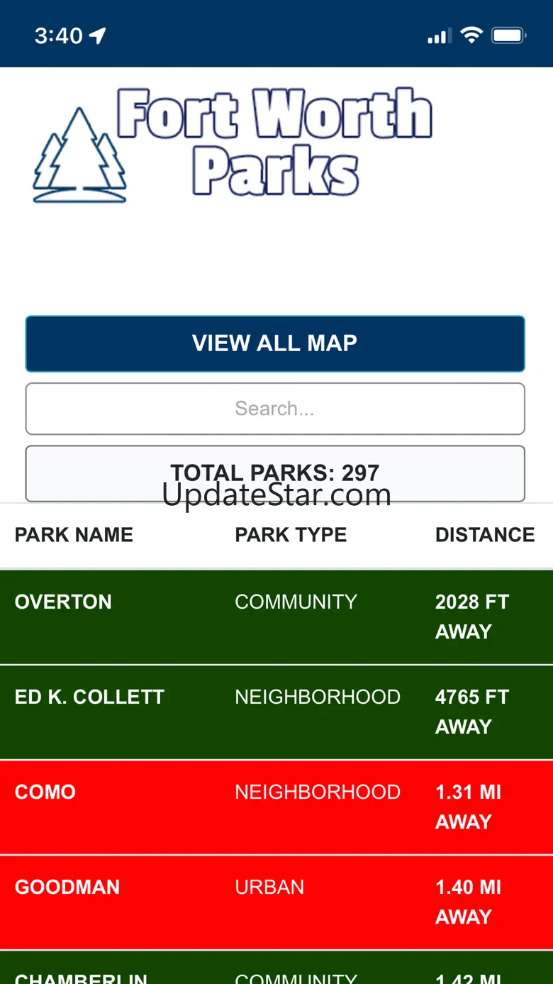 Fort Worth Parks 1.4.7