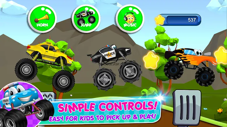 Monster Trucks Game for Kids 2 3.2.6