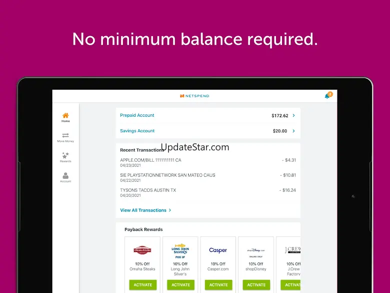 Classic Netspend 6.7.1