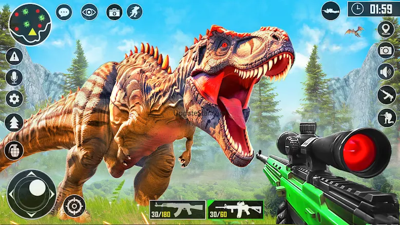 Dinosaur Hunter Shooting Games 53