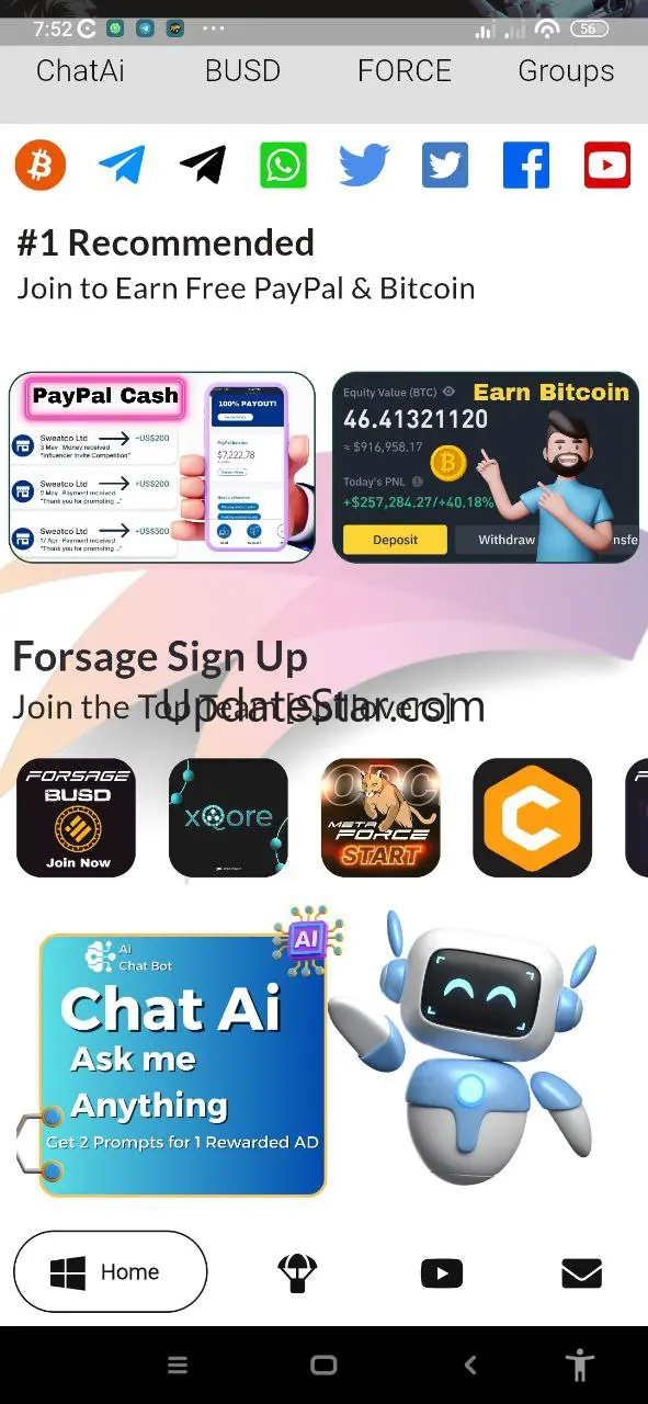 Forsage.io : MetaFORCE, xQORE 5.0.1