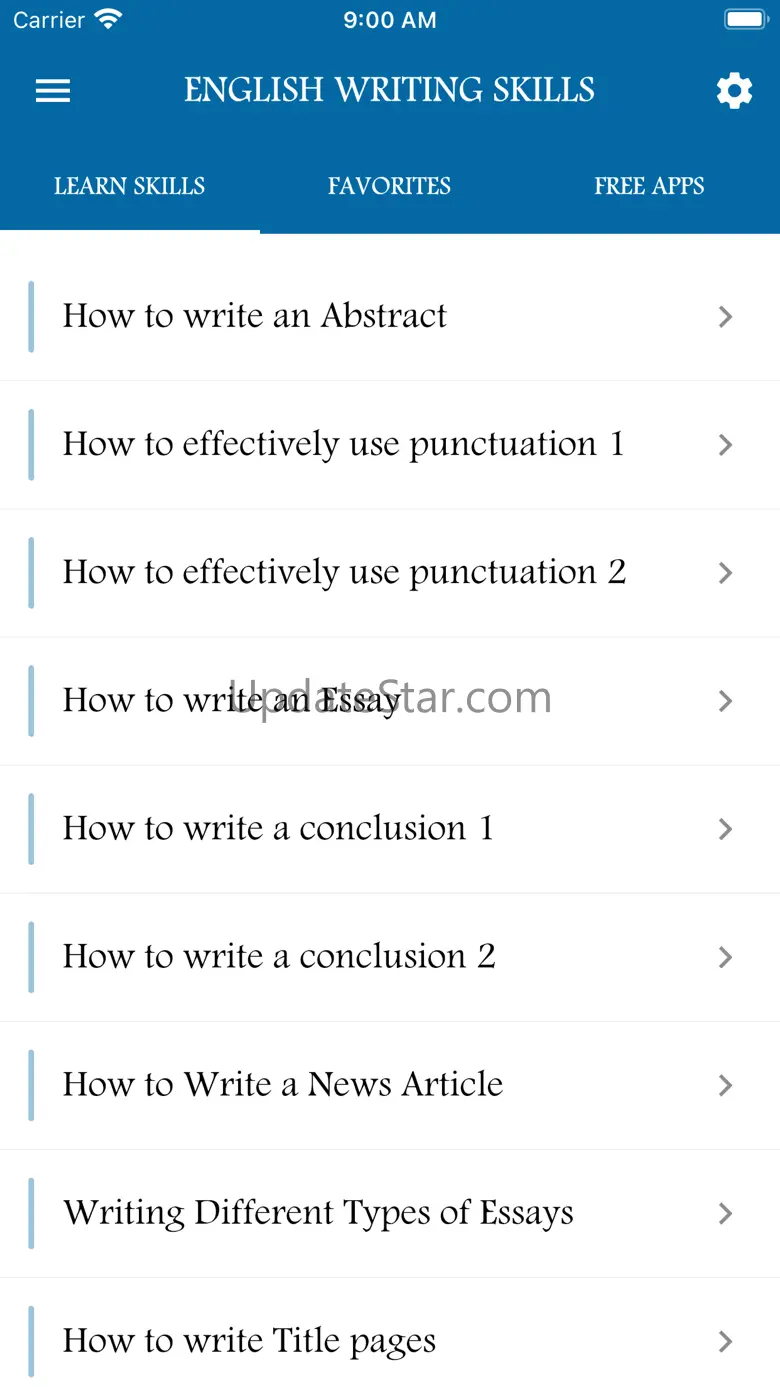English Writing Skills 4.7