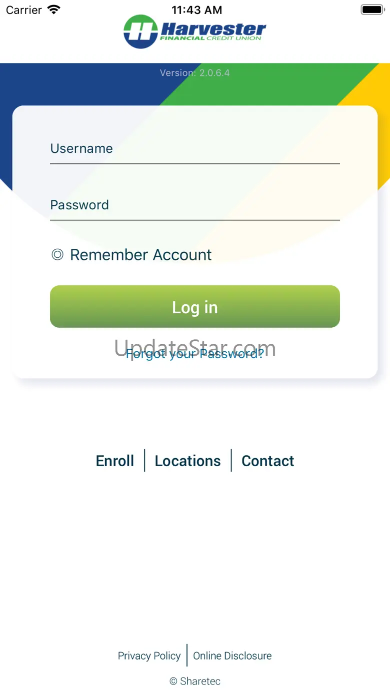 Harvester Financial CU 2.8.0
