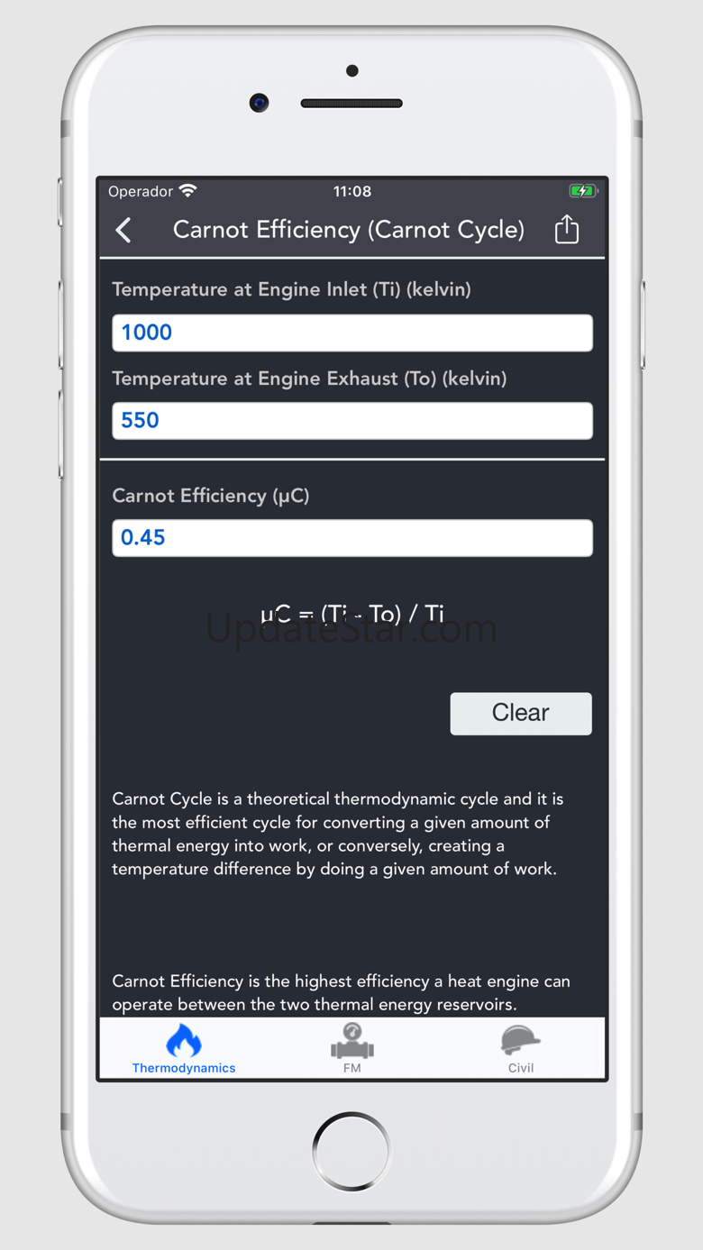 Thermodynamics Calculator lite 4.2