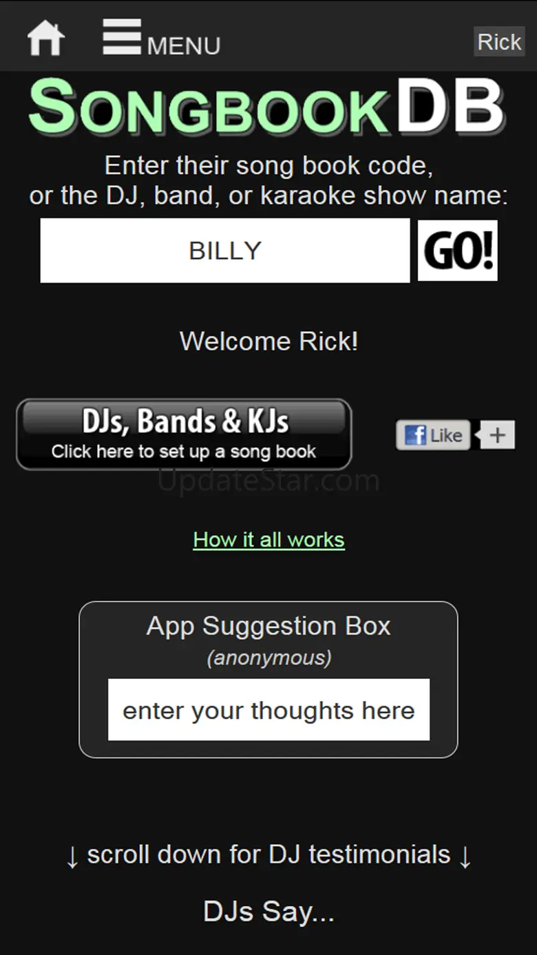 SongbookDB 1.8.5