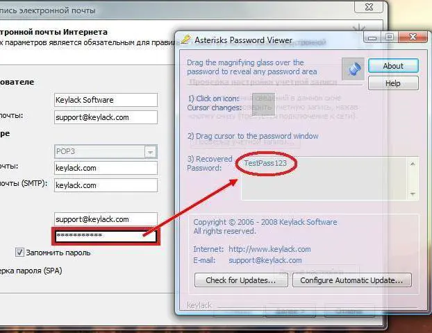 Asterisks Password Viewer 3.31