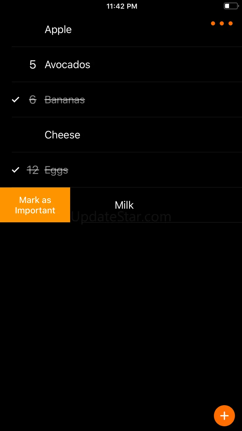 Foodlist 2.5.0