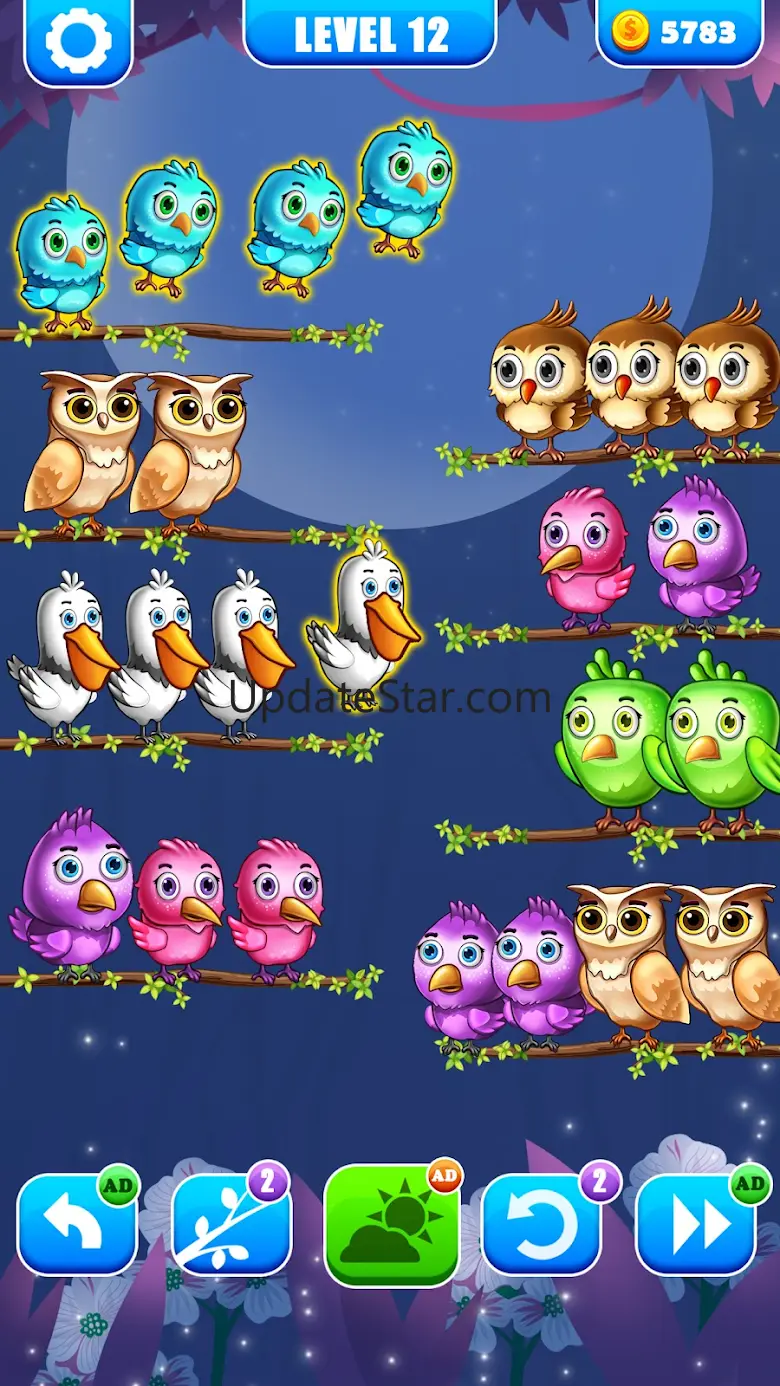 Color Bird Sort - Puzzle Games 2.8
