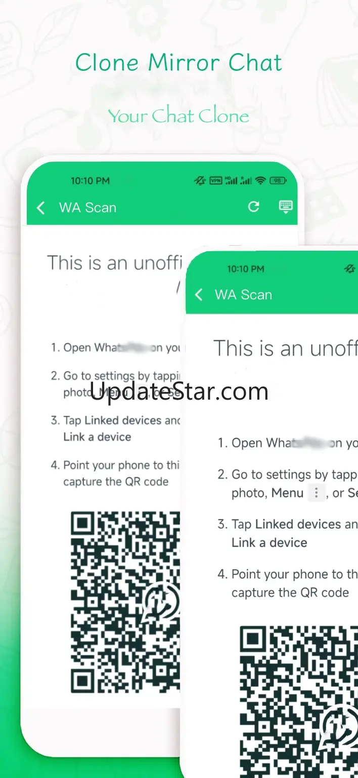 Mirror Clone Chat - Scan Dual 2.3.0
