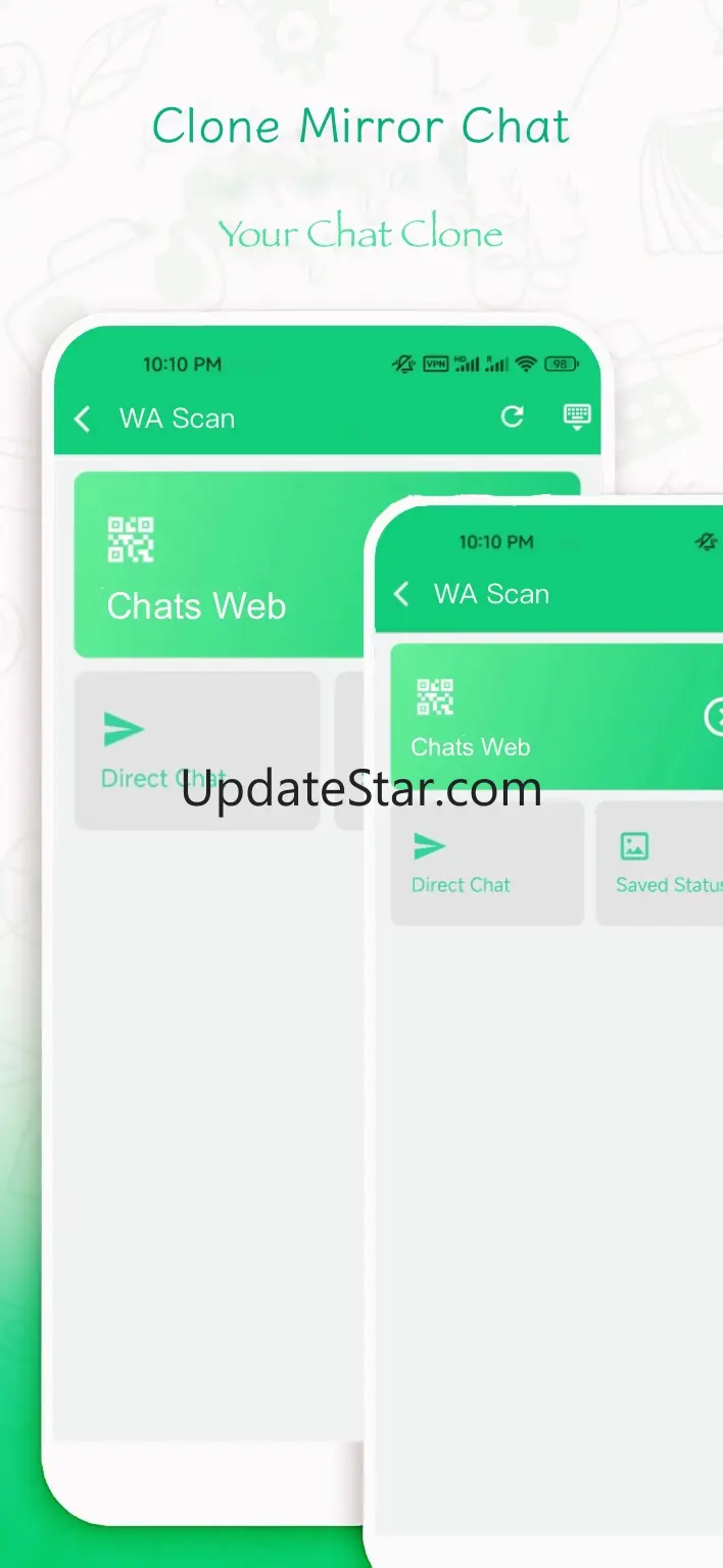 Mirror Clone Chat - Scan Dual 2.3.0