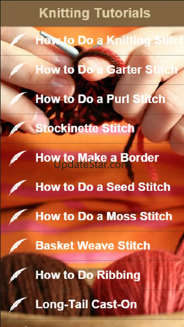 Knitting For Beginners - Learn How to Knit with Easy Knitting Instructions 1.0
