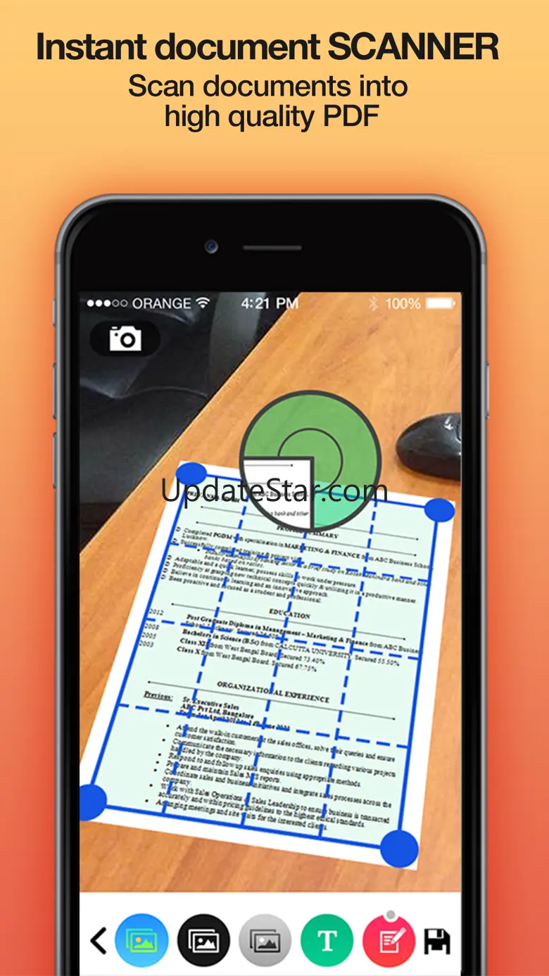 iScan Free - Instant document scanner and PDF converter 1.4