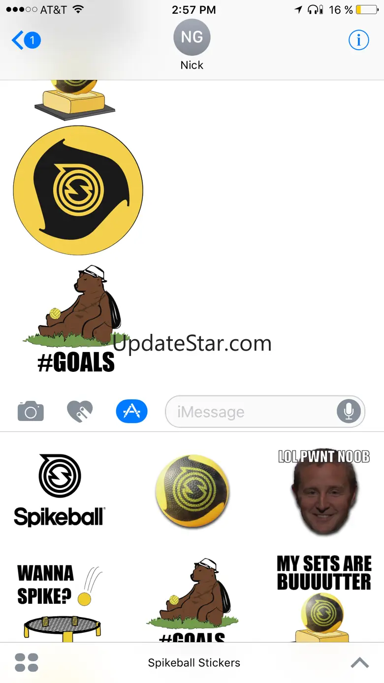 Spikeball® Stickers 1.2