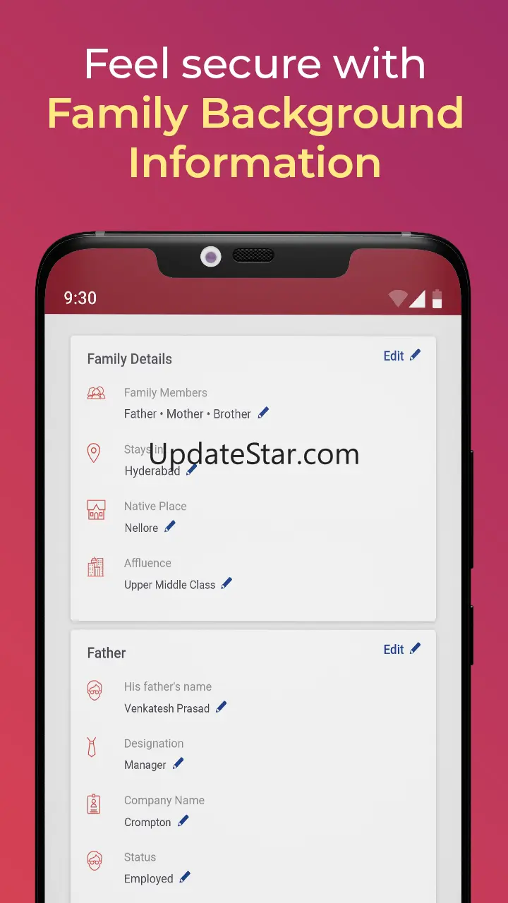 Telugu Matrimony by Sangam.com 3.6.0
