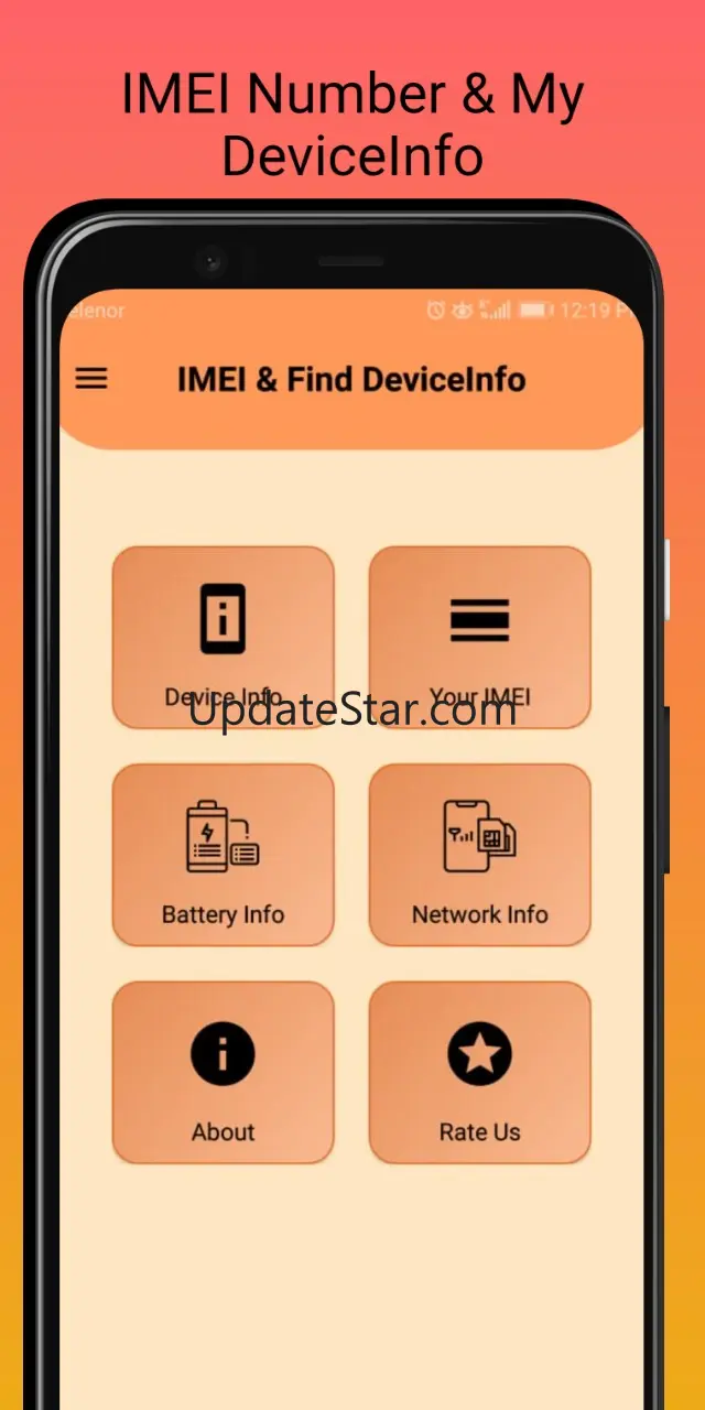 IMEI Number:Find MyDevice info 1.3