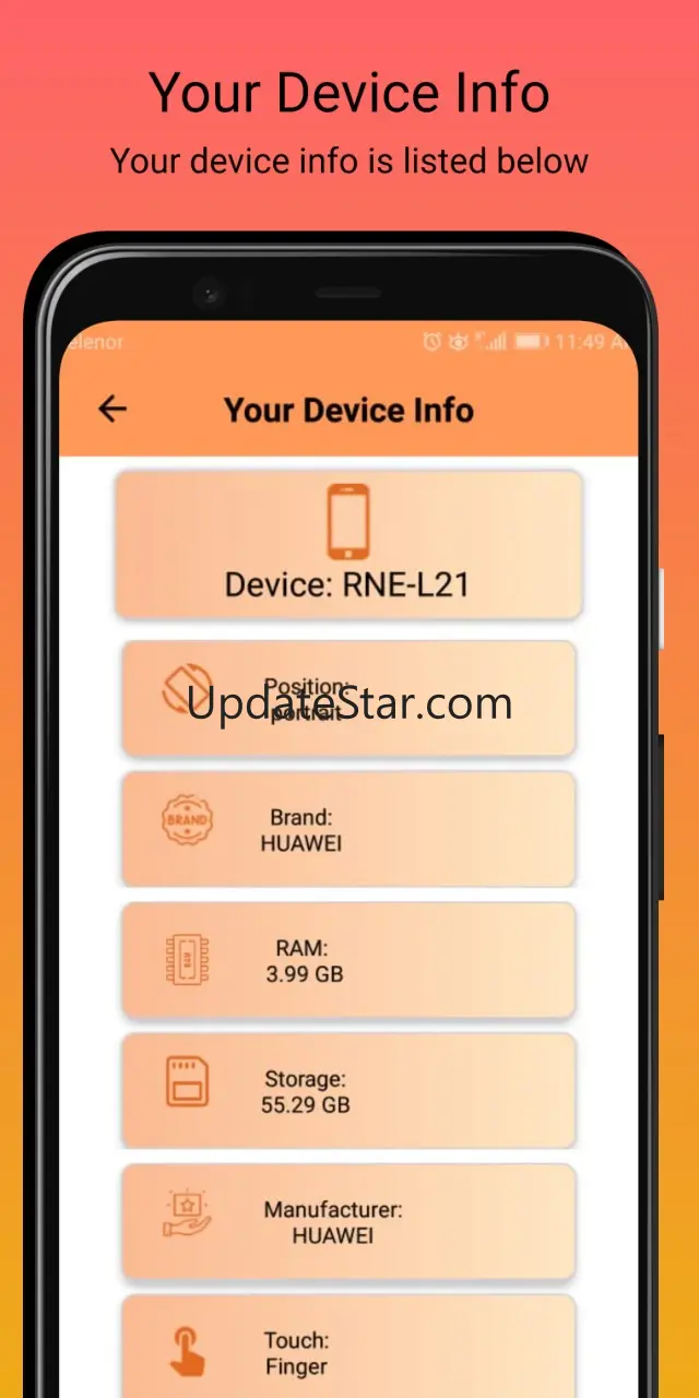 IMEI Number:Find MyDevice info 1.3