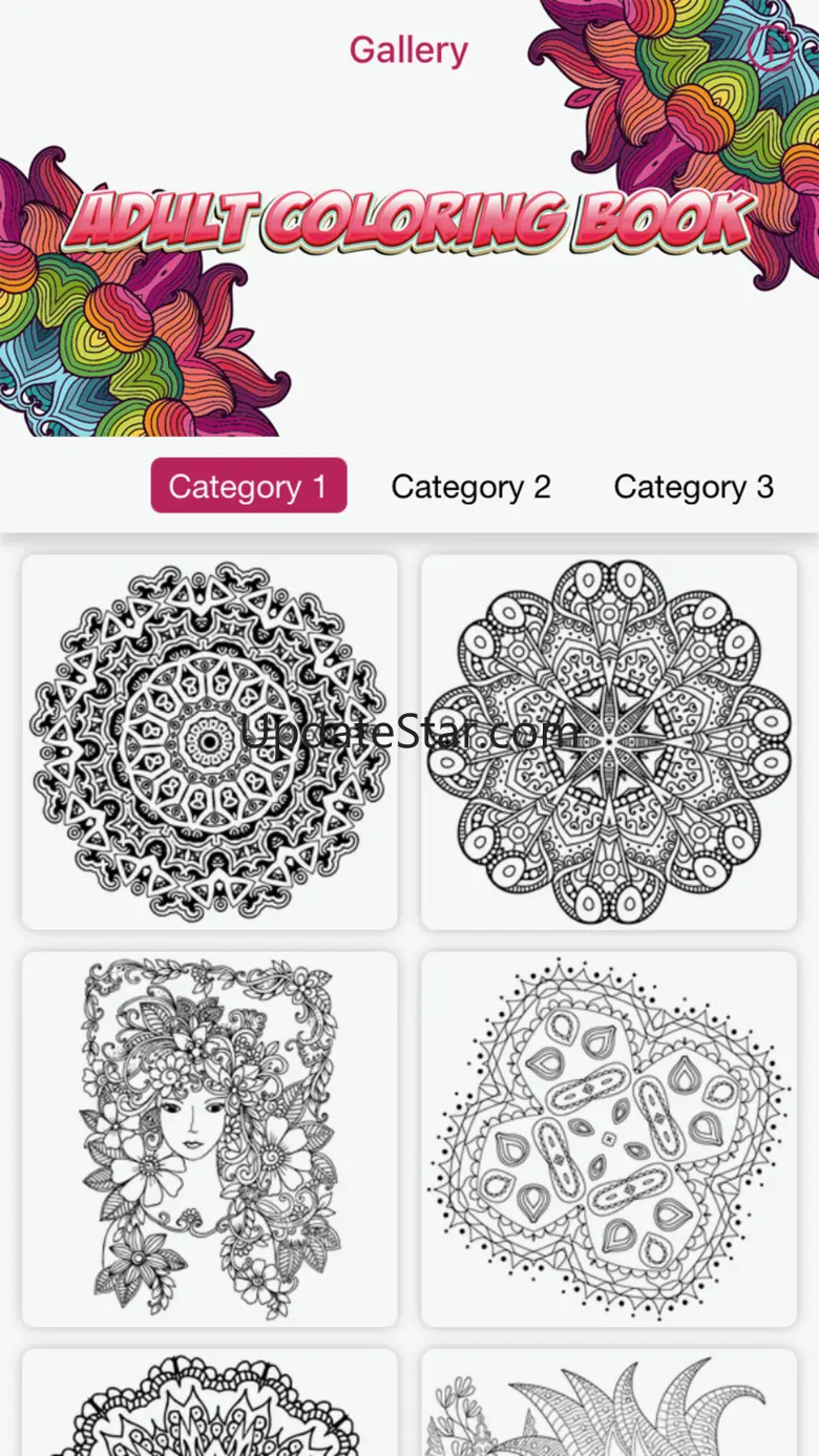 coloring book color therapy free adult for adults 1.0