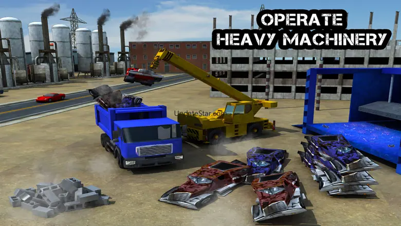 Monster Truck Crusher Crane Driving Simulator 3D 1.0