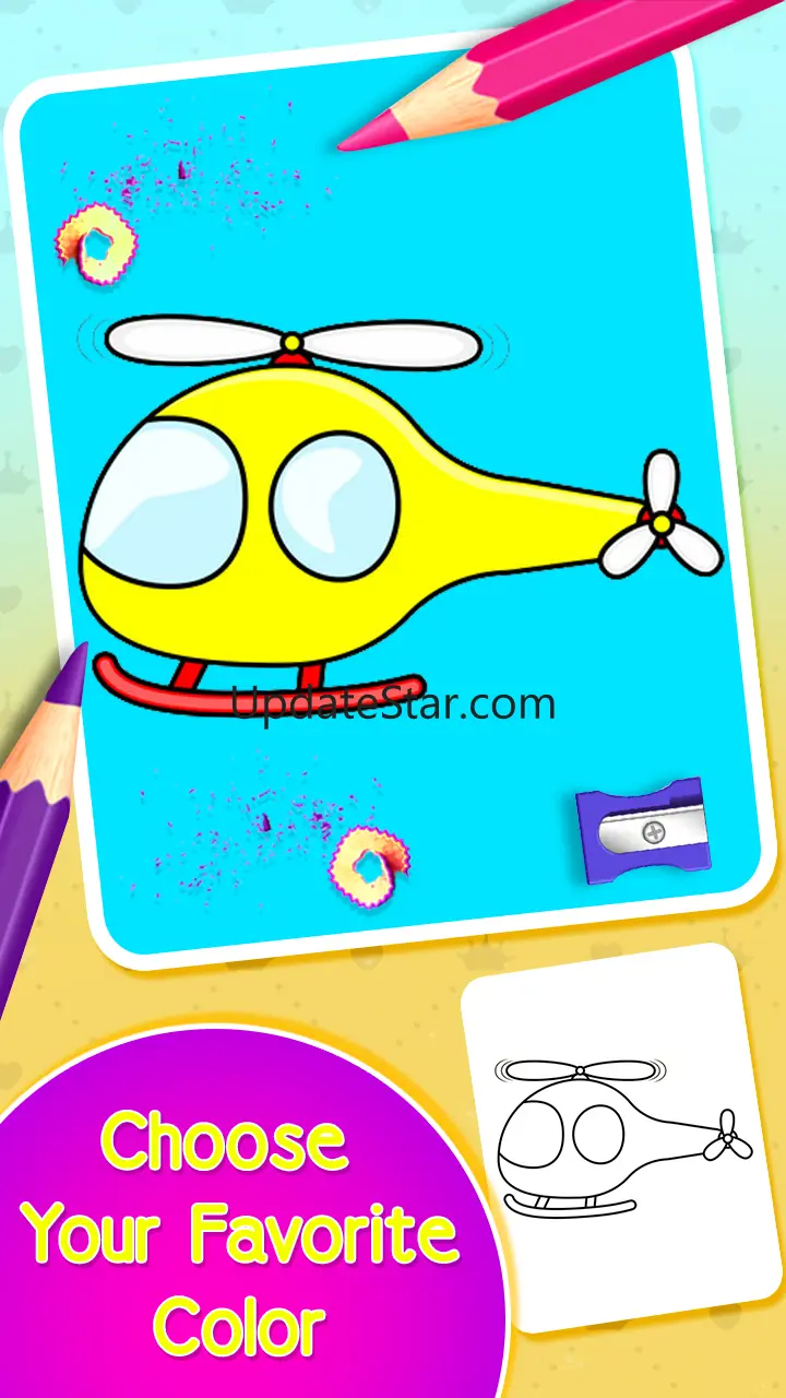 Planes Drawing & Coloring Book 2.0.2