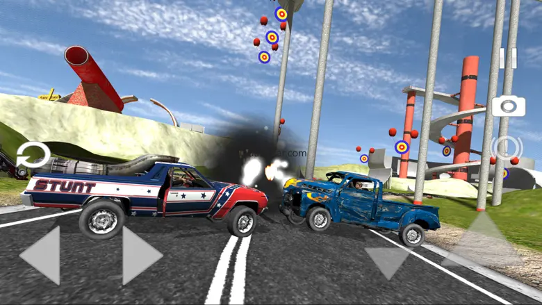 Damage Engine Night Car Crash 2.0