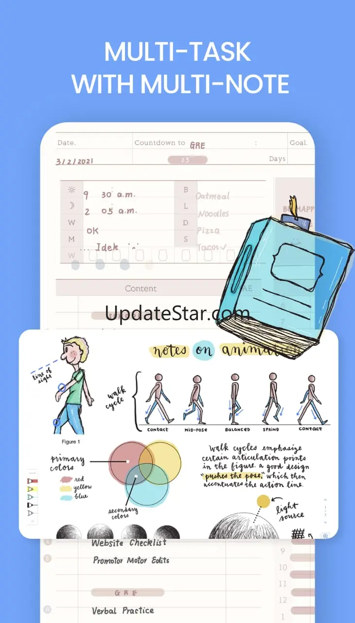 Notes app for Android 1.7