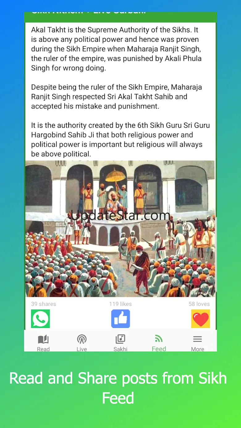 Sikh Nitnem + Live Gurbani 1.9