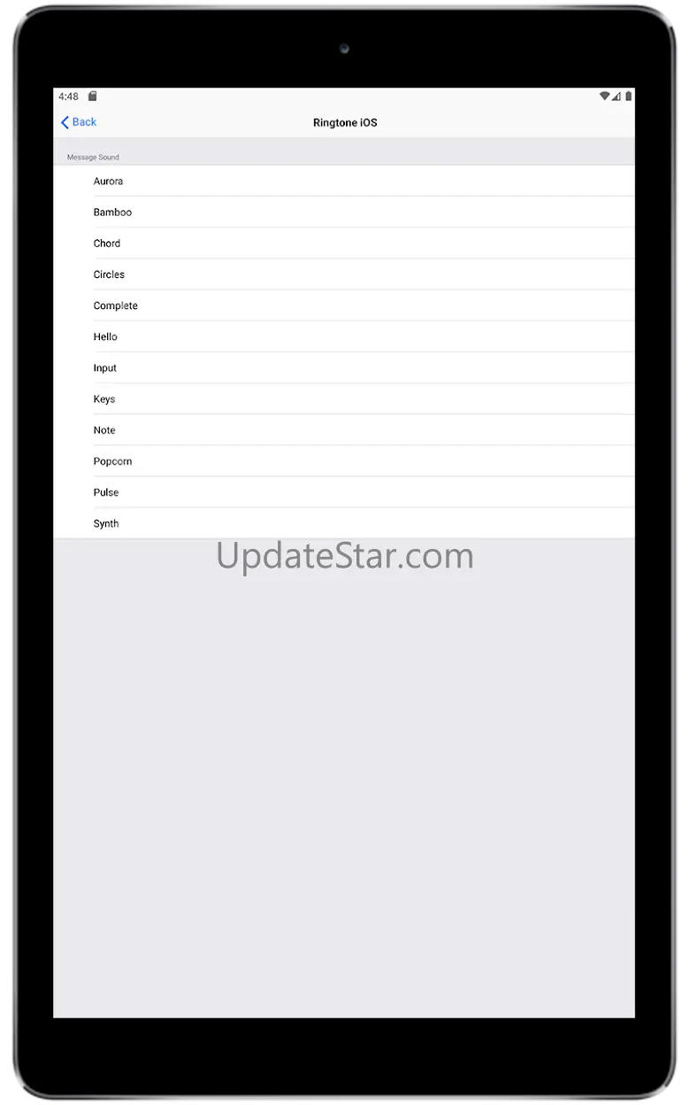 Ringtone iOS 1.8