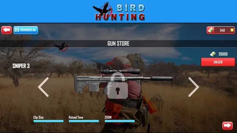 Flying Birds Hunting Game 3D 1.1