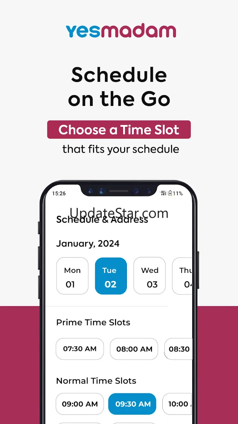 Yes Madam - Salon at Home App 4.8.4