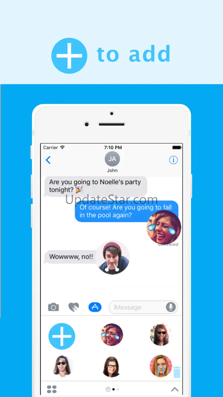 Emoji Kit - Personalized Stickers for iMessage 1.1