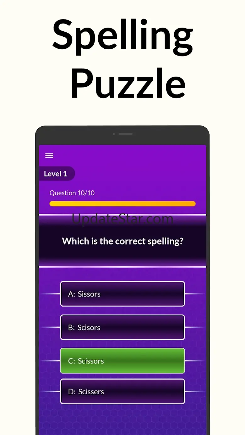 English Learning Spelling Quiz 2.1