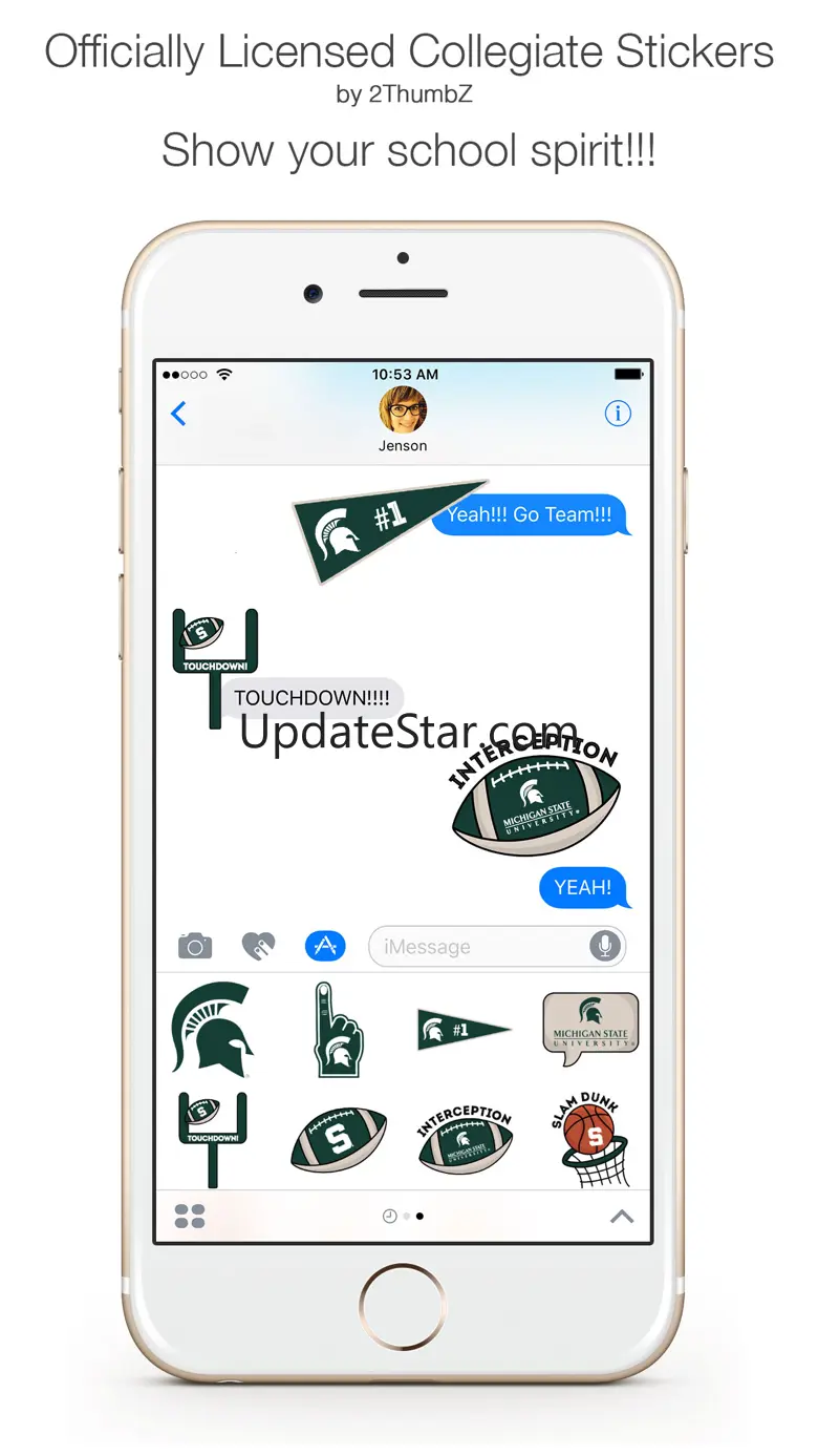 Michigan State University Stickers for iMessage 1.0