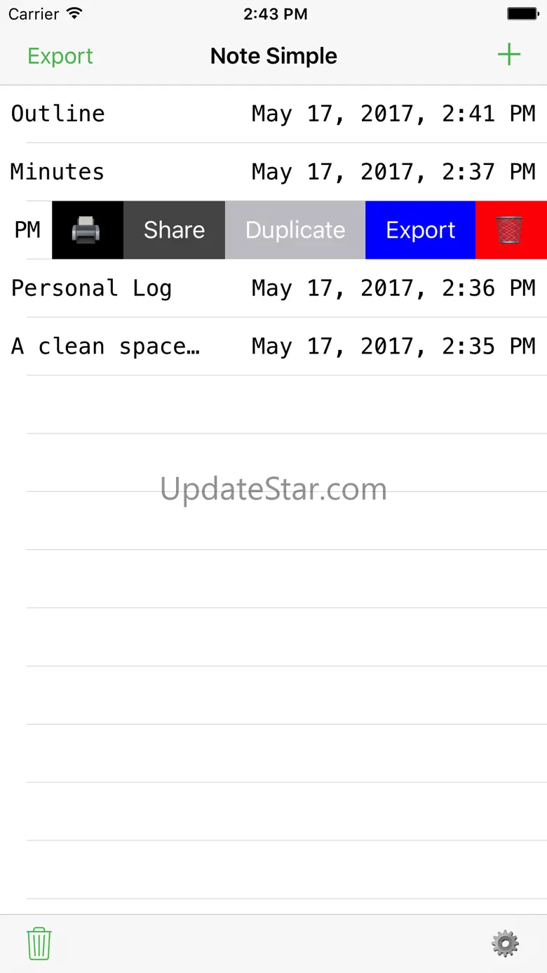 Note Simple 0.2.4